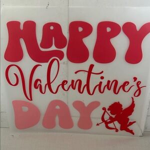 Red and Pink = Valentine's Day